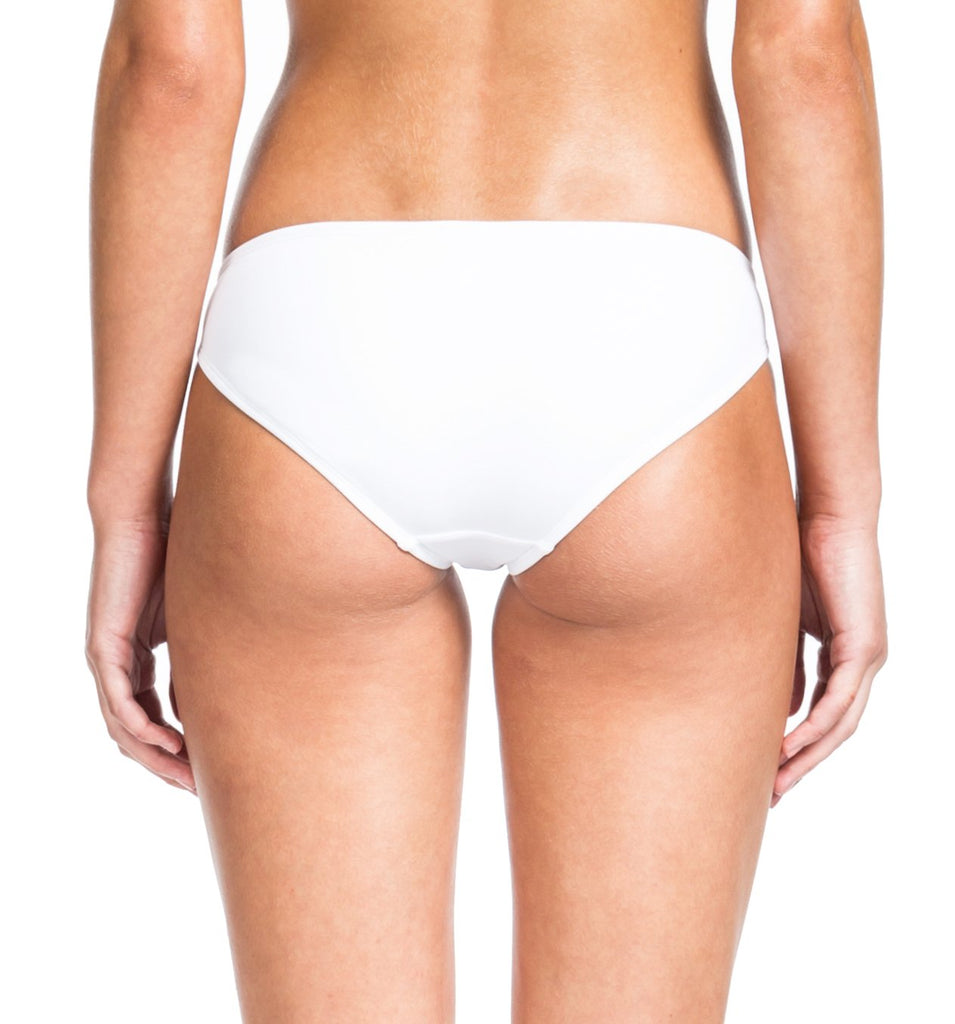 NAOMI Natural White Panties, Sustainable Linen Bikini -  Denmark