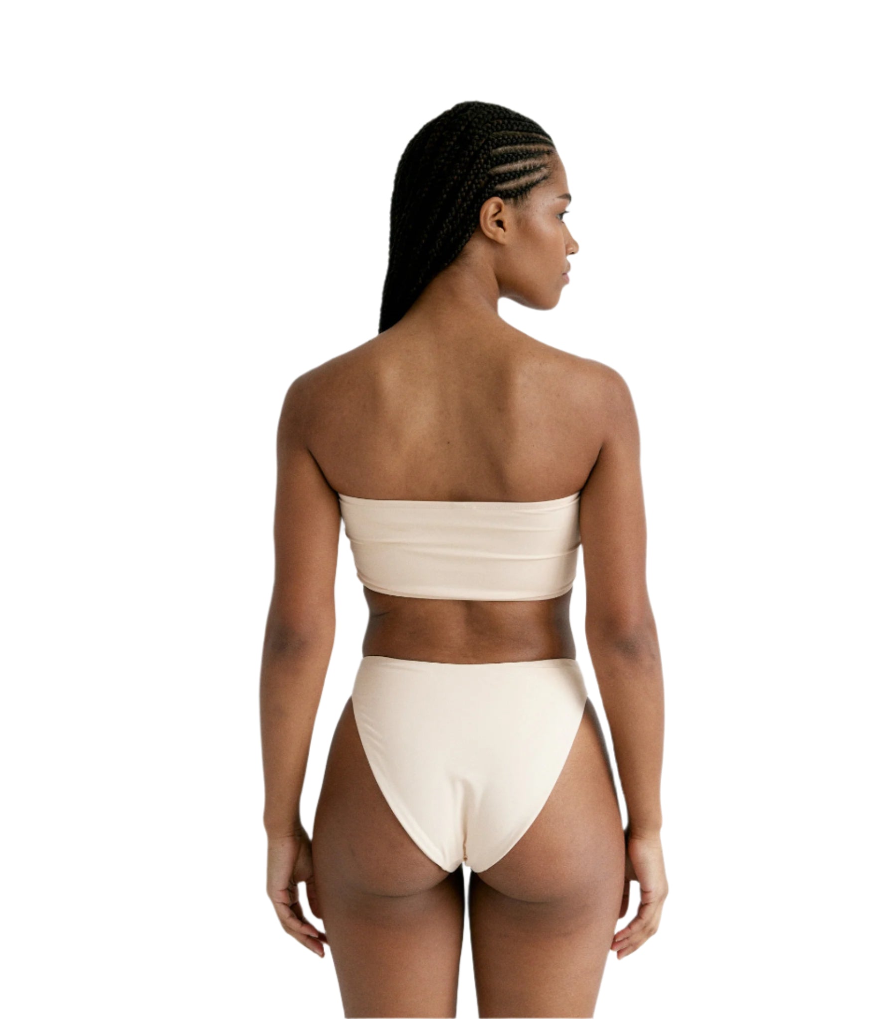 BR X BOHEME HIGH WAIST BOTTOM - PEARL