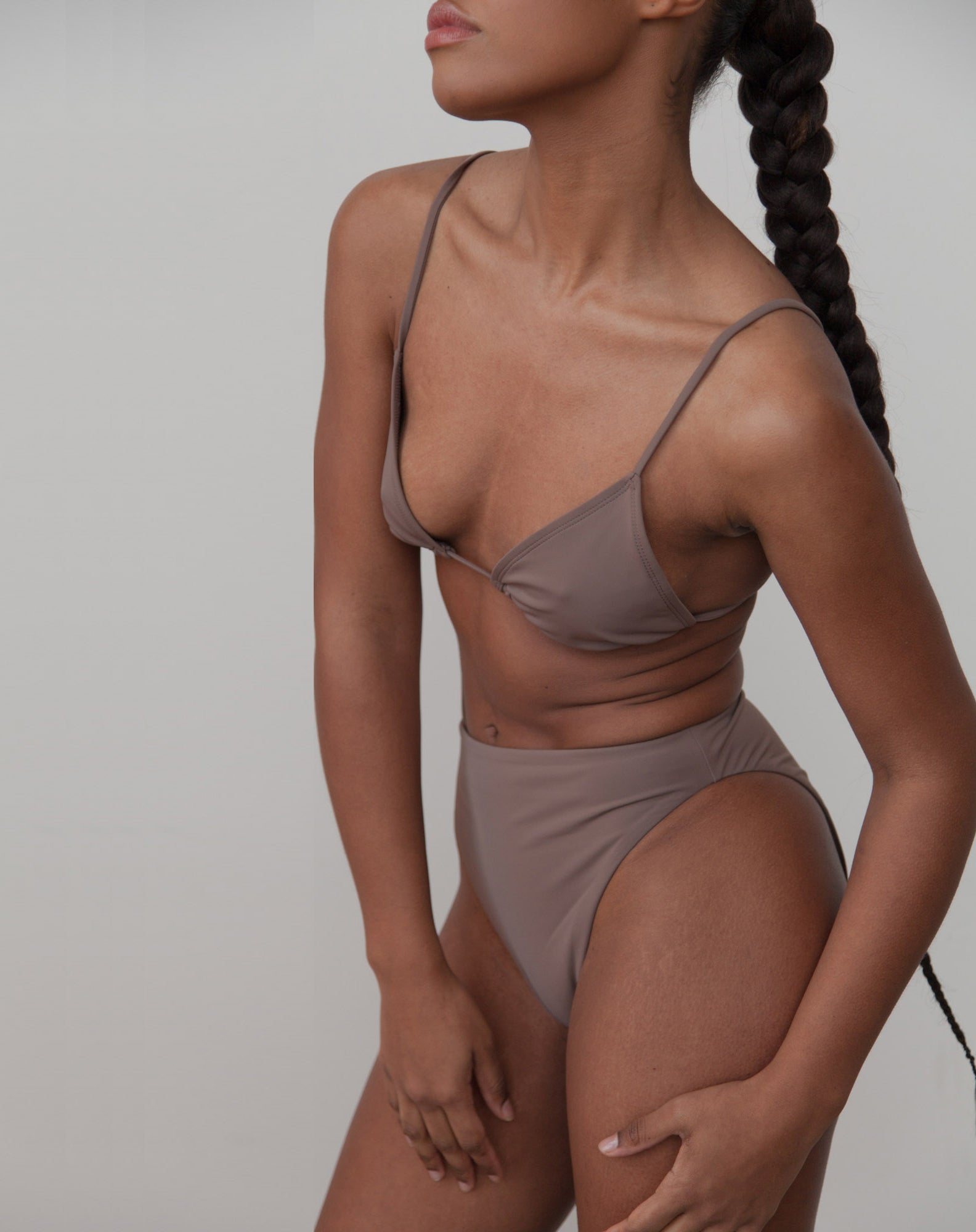 BR X BOHEME HIGH WAIST BOTTOM - TAN