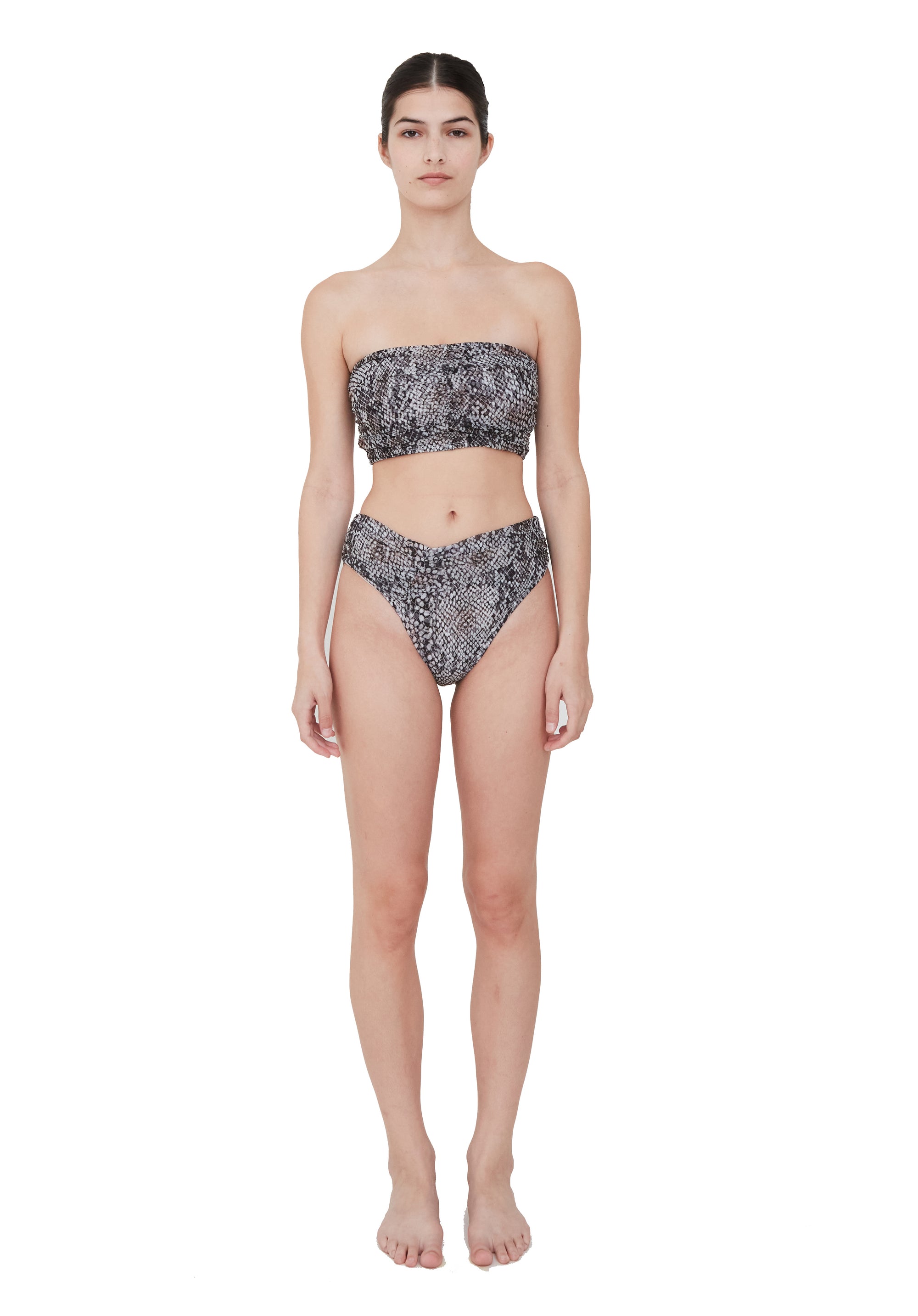 MESH DELREY BOTTOM - SNAKE