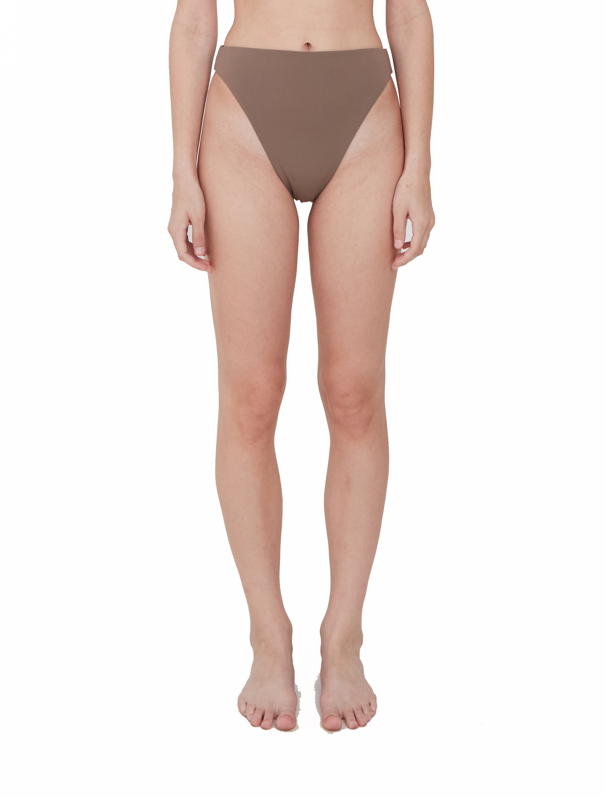 BR X BOHEME HIGH WAIST BOTTOM - TAN