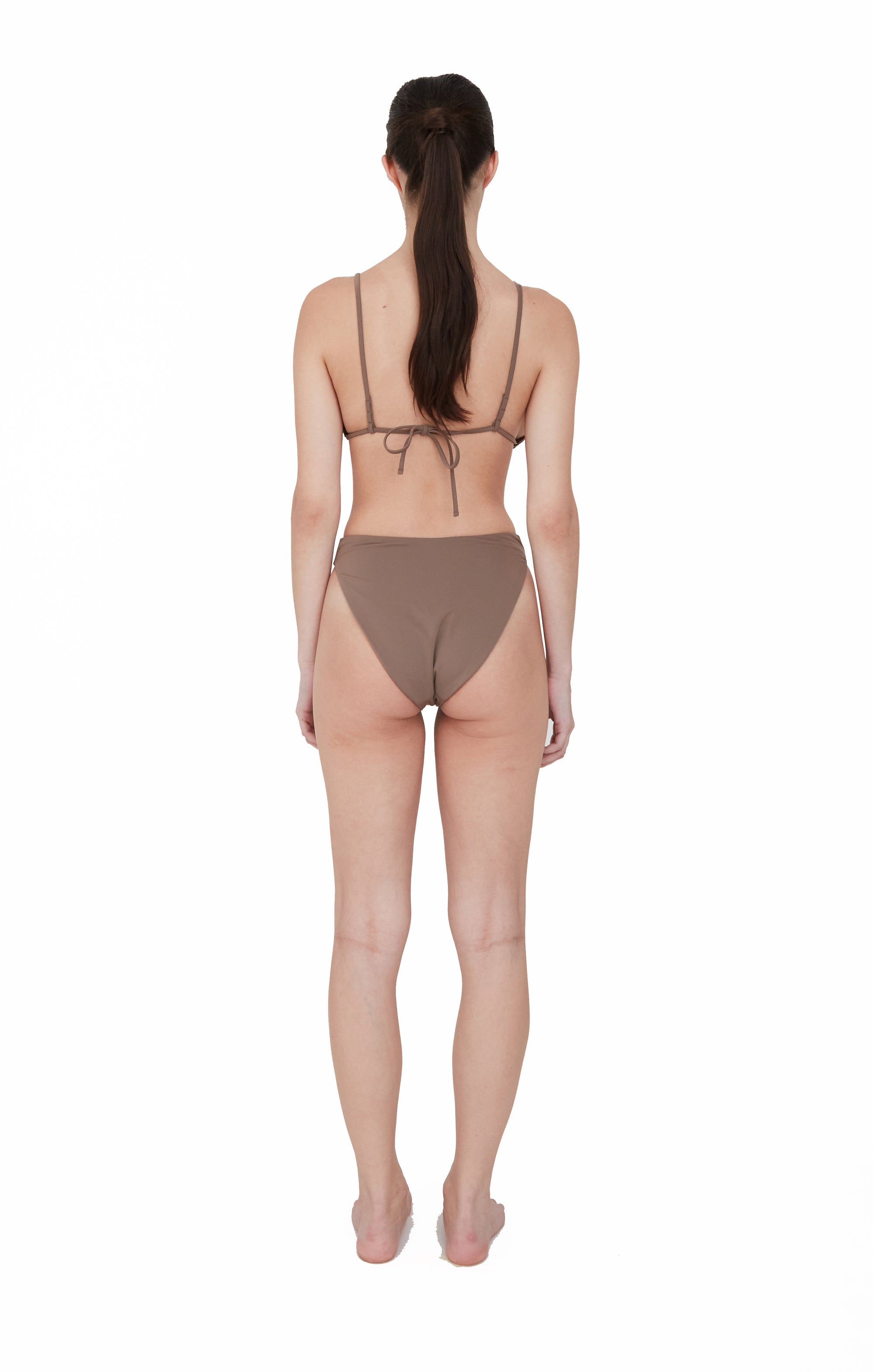 BR X BOHEME TRIANGLE TOP - TAN STRIPE